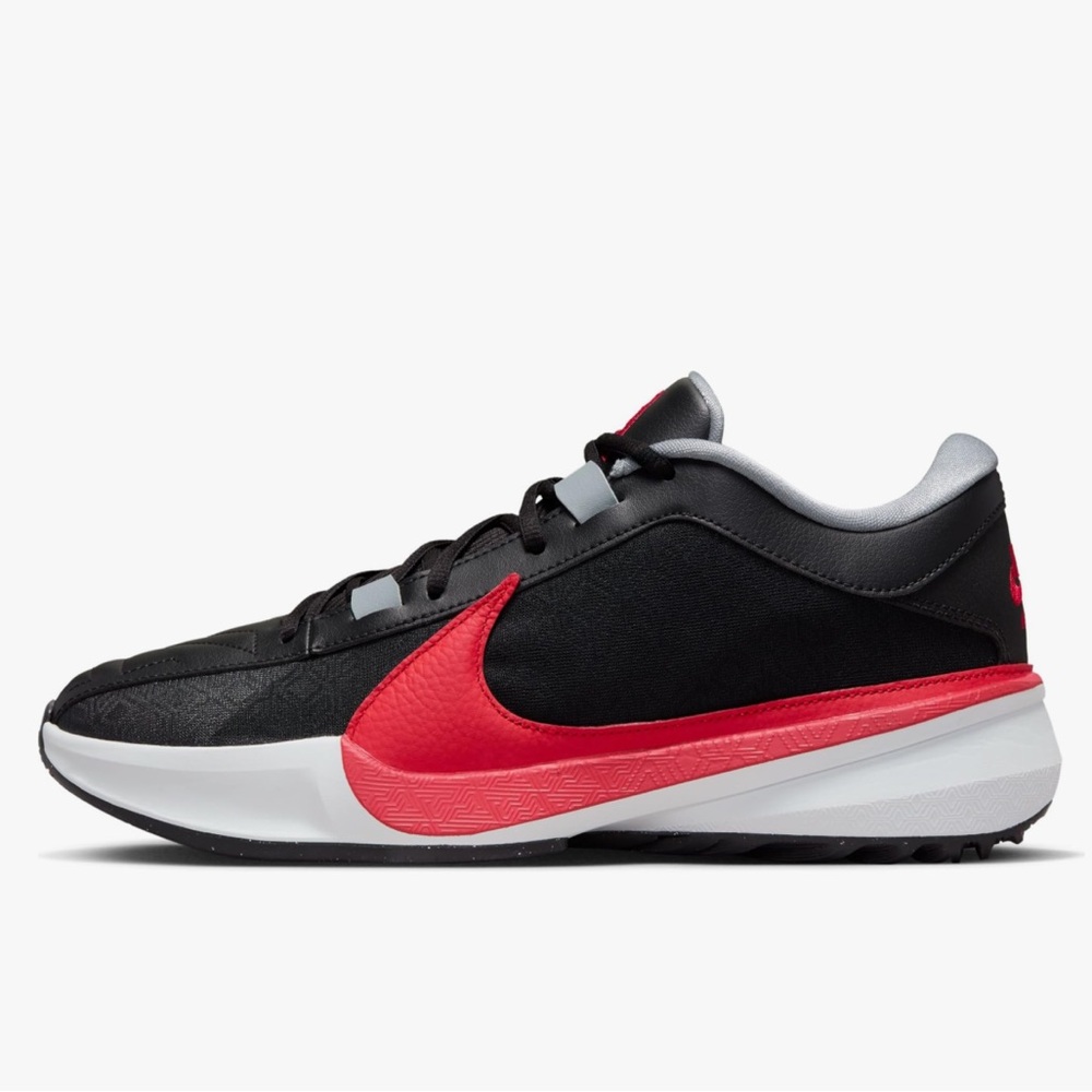 Nike Giannis Freak 5 Black and Red Men's Shoes